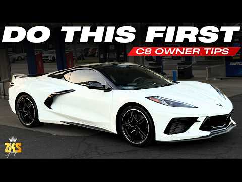 5 Things Every New C8 Corvette Owner Must Do First