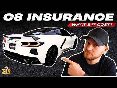How Much Does C8 Corvette Insurance ACTUALLY Cost?