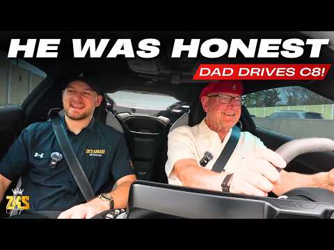 My Dad Drove My C8 Corvette — His Honest Review Will Surprise You