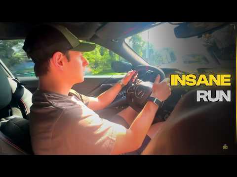 First Drive: My Brother's NEW C8 Corvette Rips Back Roads!